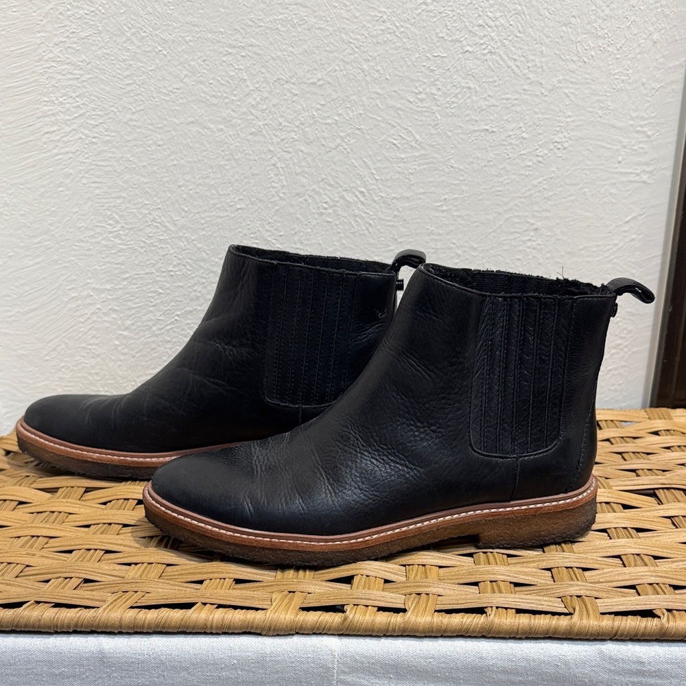 Botkier Black Leather Chelsea Boots - Picture 4 of 6